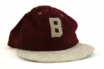 1960s circa "B" Fitted Wool Baseball Cap