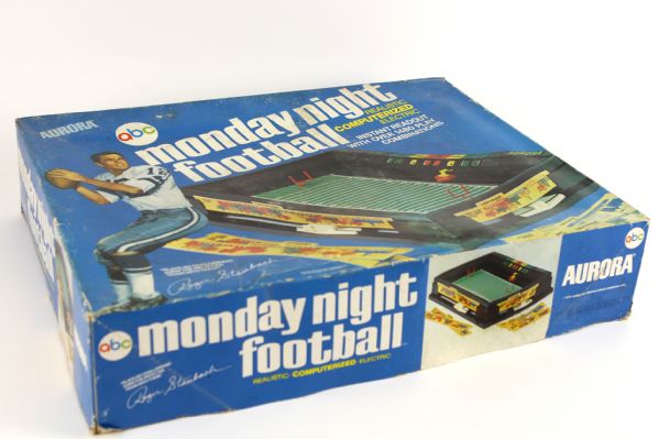 1972-74 Monday Night Football & NFL Strategy Computerized Board Games in Original Boxes