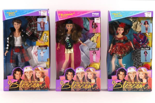 1993 Blossom Joey & Six MIB Action Figures