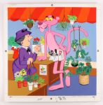 1980s circa The Pink Panther 22" x 23" Original Illusration