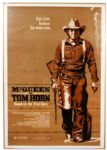 1980 Steve McQueen is Tom Horn Original 40" x 60" Movie Poster