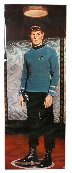 1976 Mister Spock Star Trek 26" x 72" Poster
