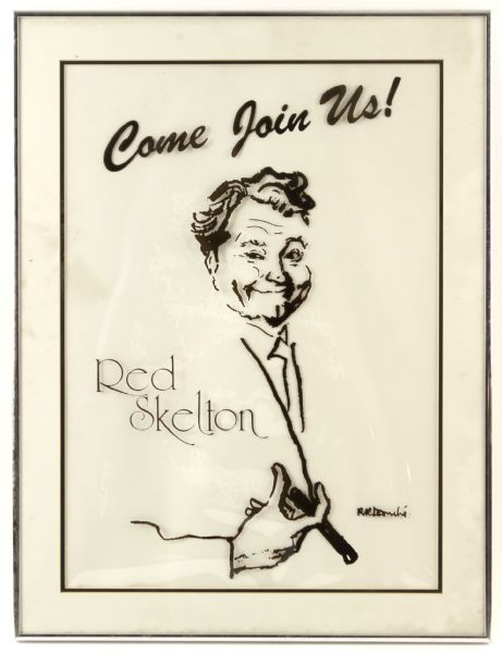 1937-97 Red Skelton Framed Display (19" x 25")