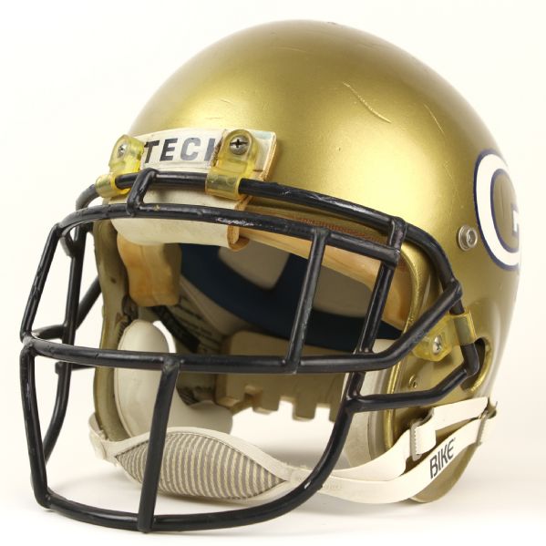 1987-90 Joe Siffri Georgia Tech Yellow Jackets Game Worn Football Helmet (MEARS LOA)