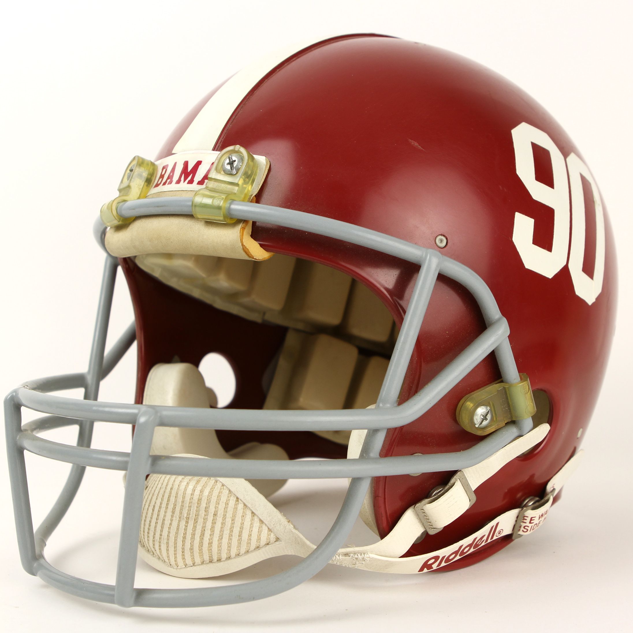 alabama game used helmet