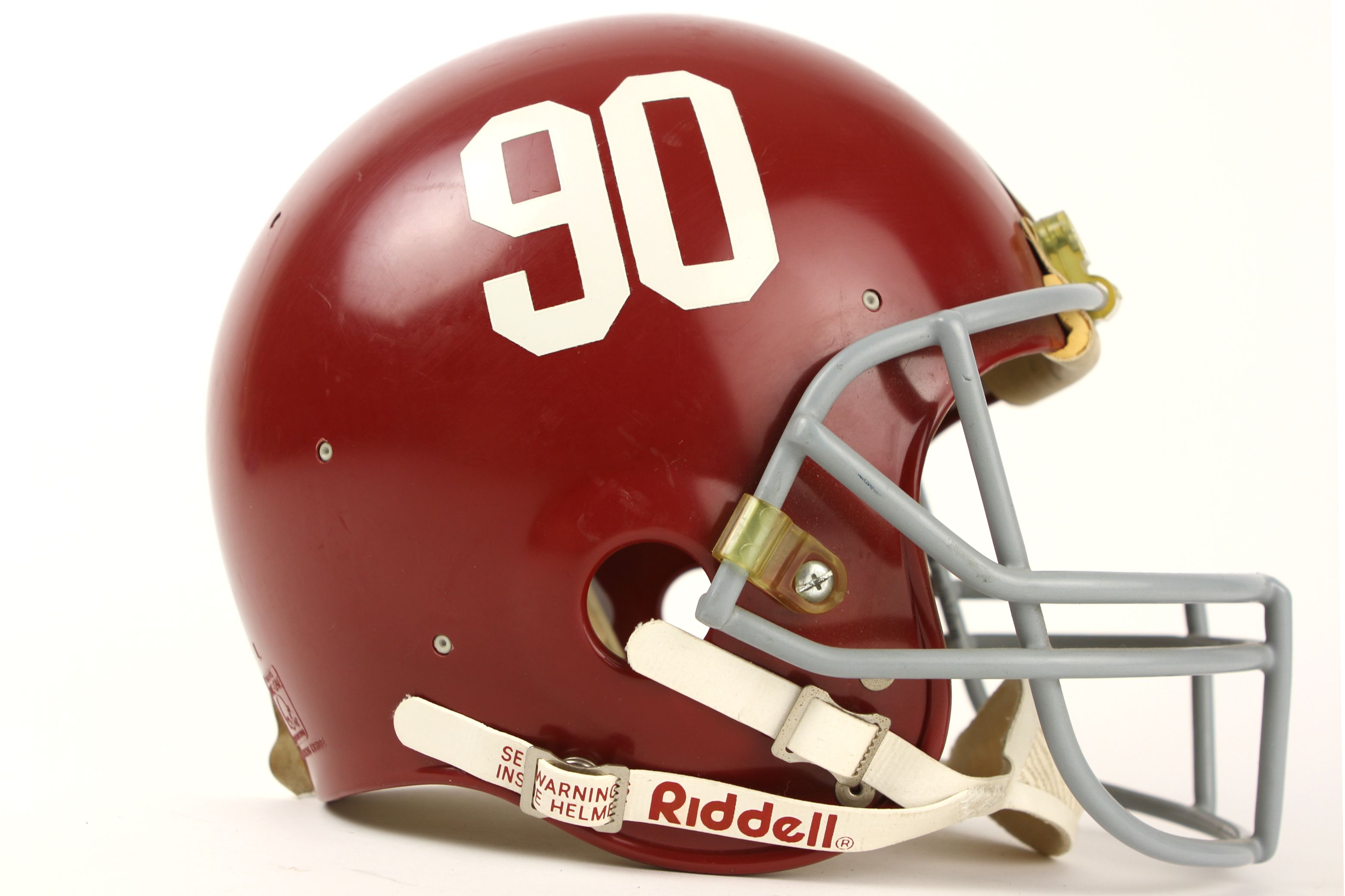 alabama game used helmet