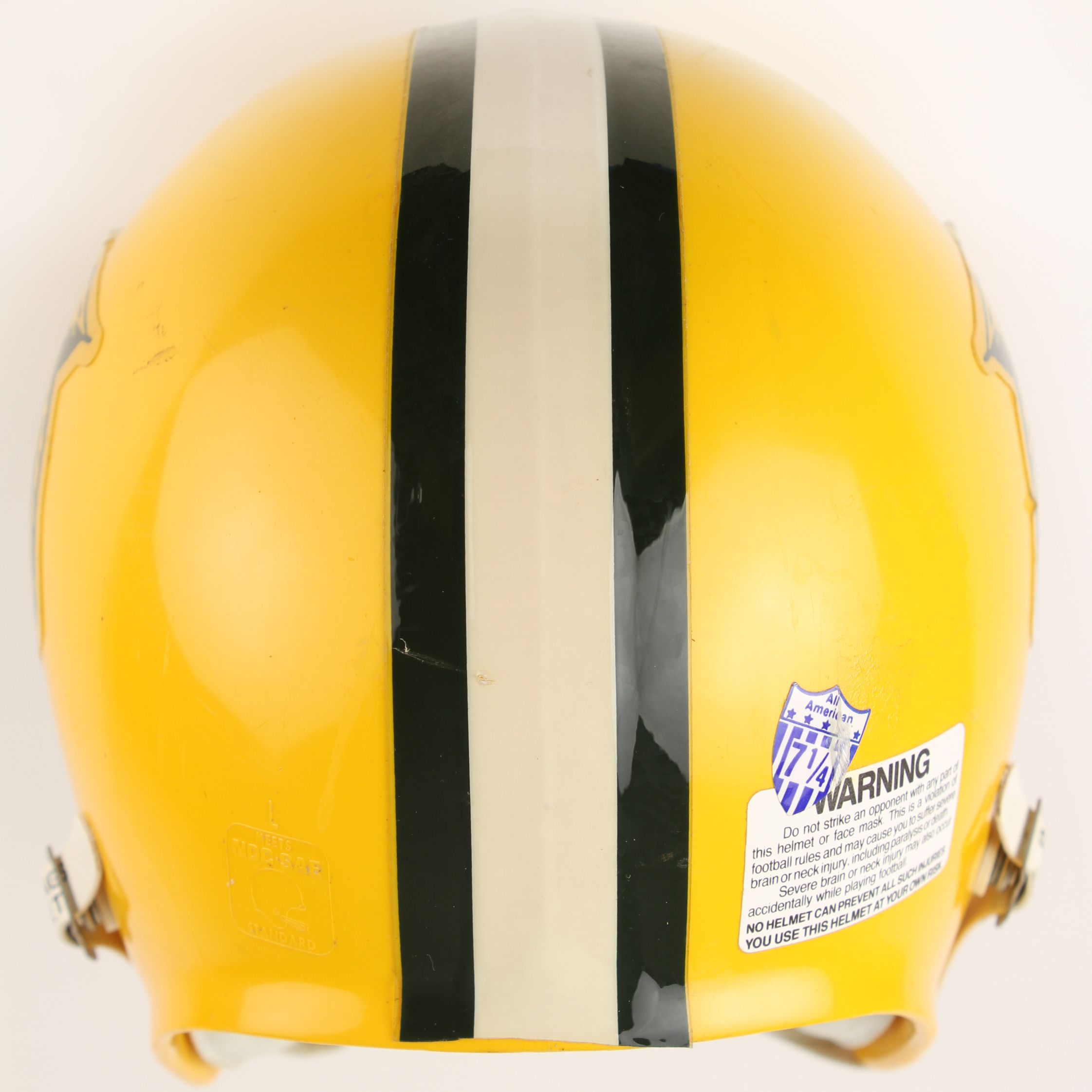 Lot Detail - 1989 East Carolina Pirates Game Worn Football Helmet (MEARS  LOA)