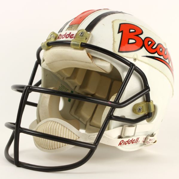 1988 Oregon State Beavers Game Worn Football Helmet (MEARS LOA)