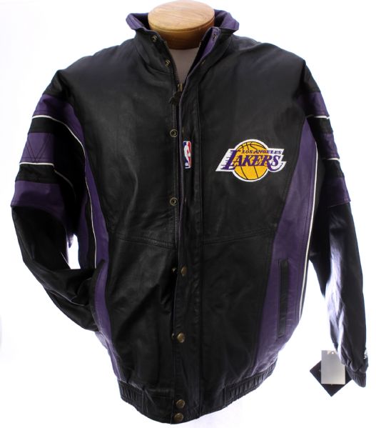 2000s Los Angeles Lakers Leather Starter Jacket