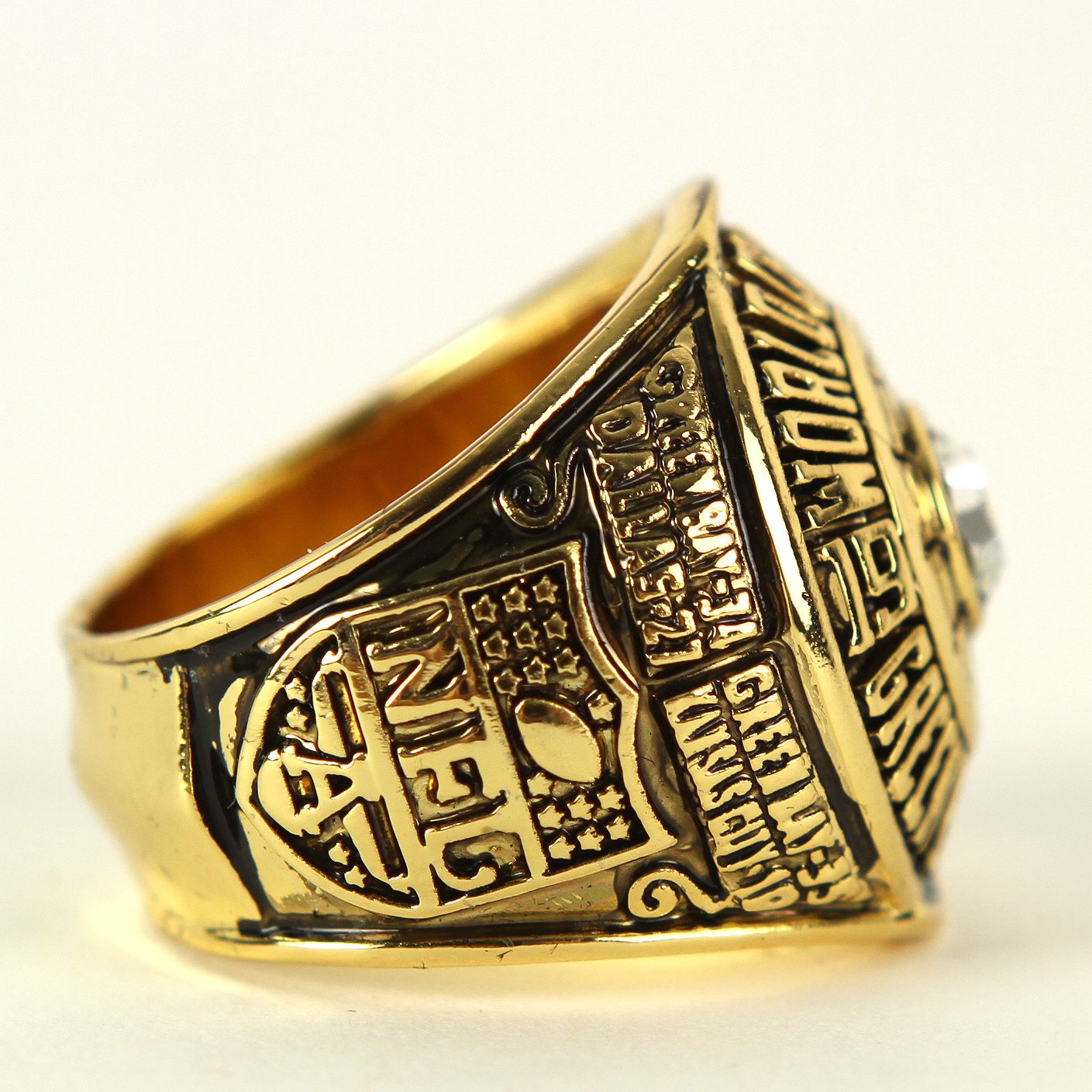 Lot Detail - 1966 Steve Wright Green Bay Packers Super Bowl I Players Ring  (Wright LOA)