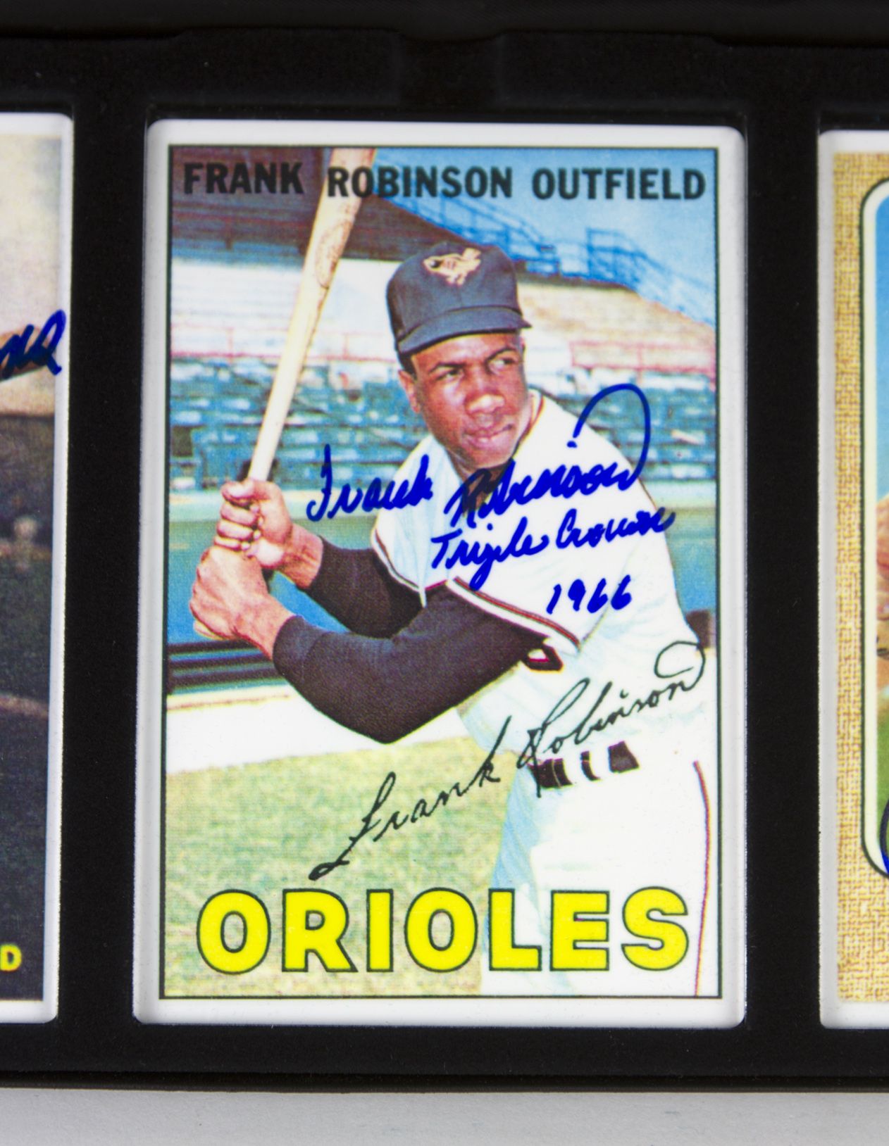 Ted Williams Carl Yastrzemski Frank Robinson Triple Crown Signed Baseball  JSA - Cardboard Memories