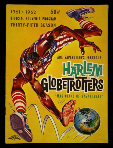 1961-62 Harlem Globetrotters Official Souvenir Program