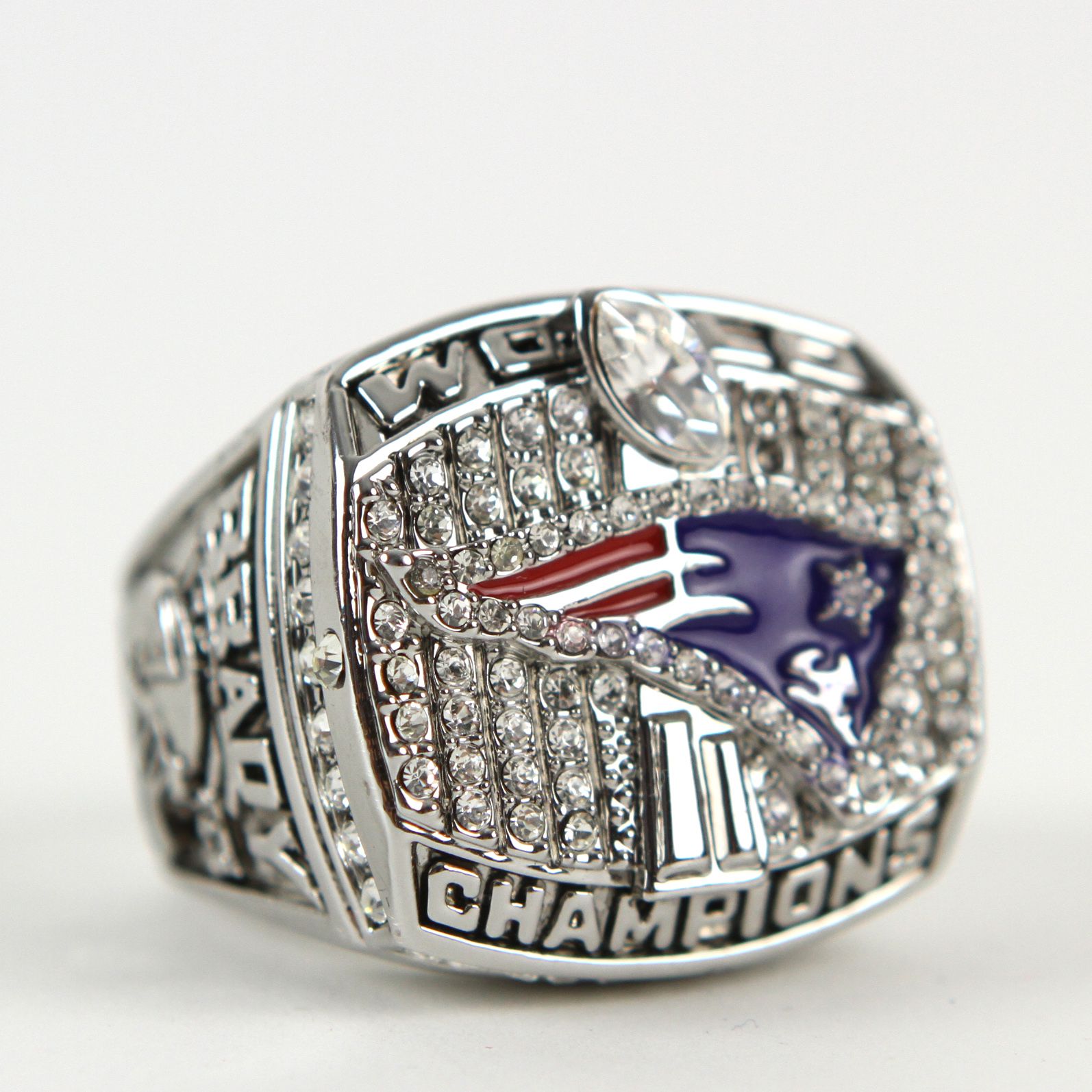 2002 Tom Brady New England Patriots High Quality Replica Super Bowl XXXVI R...