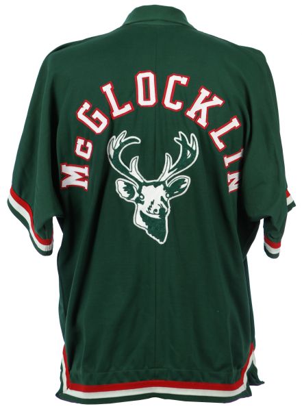 Lot Detail - 1972-73 Jon McGlocklin Milwaukee Bucks Signed Game Worn ...