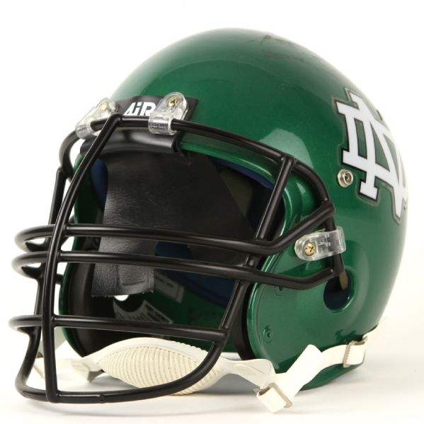 1993-97 circa North Dakota Fighting Sioux Game Worn Football Helmet (MEARS LOA)