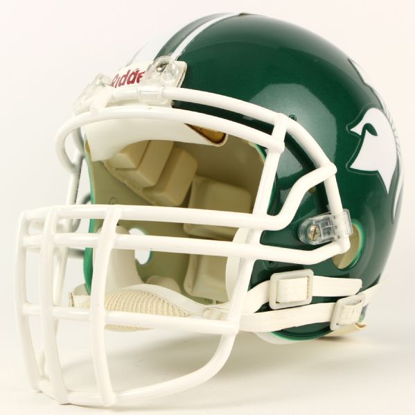 1995-2000 Michigan State Spartans Game Worn Football Helmet (MEARS LOA)