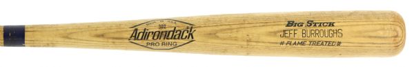 1980-82 Jeff Burroughs Braves/Mariners/As Adirondack Professional Model Game Used Bat (MEARS LOA)