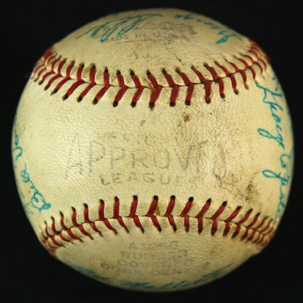 Lot Detail - 1951 Montreal Royals International League Team Signed ...