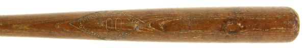 1925-29 Mickey Cochrane Detroit Tigers Zinn Beck 300 Professional Model Game Used Bat (MEARS LOA)