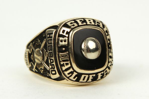 1978 Cal Hubbard Baseball Hall of Fame Official Umpire Ring (EX Halper) MEARS LOA