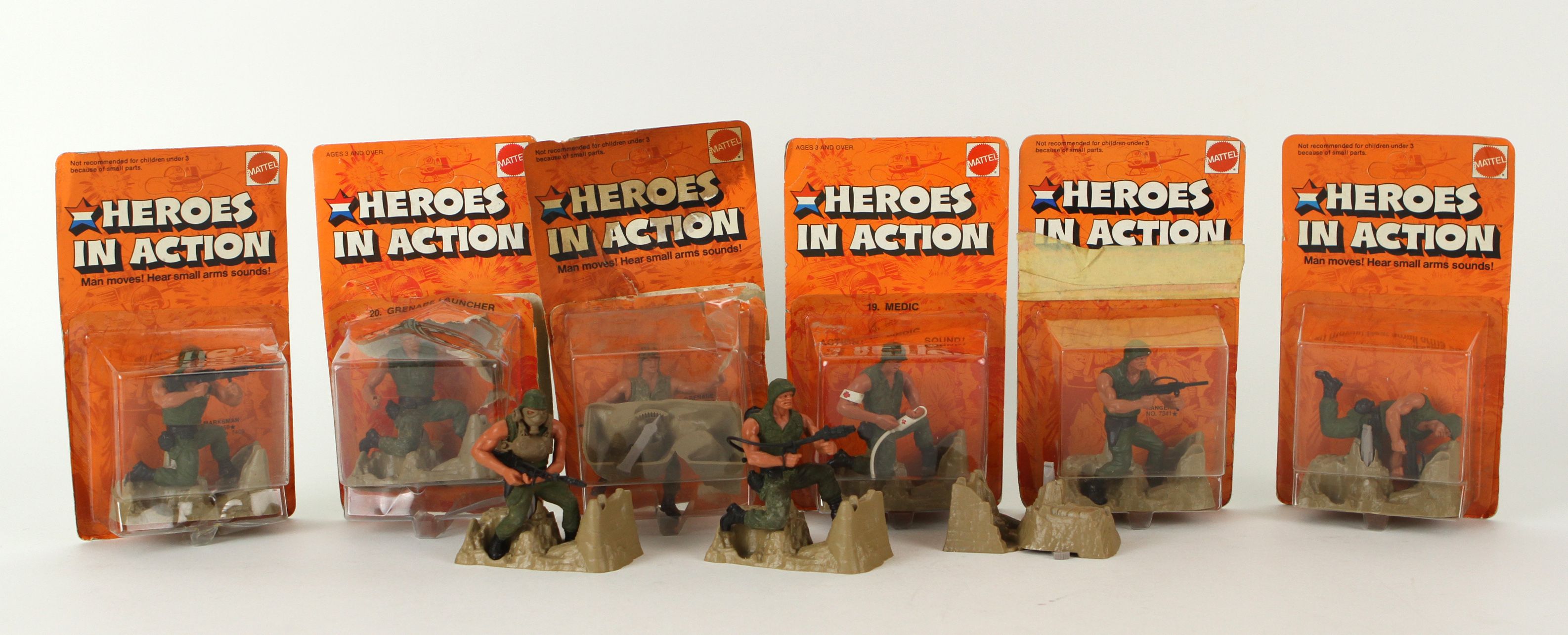 heroes in action mattel