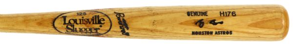 1991-97 Craig Biggio Houston Astros Louisville Slugger Professional Model Game Used Bat (MEARS LOA)