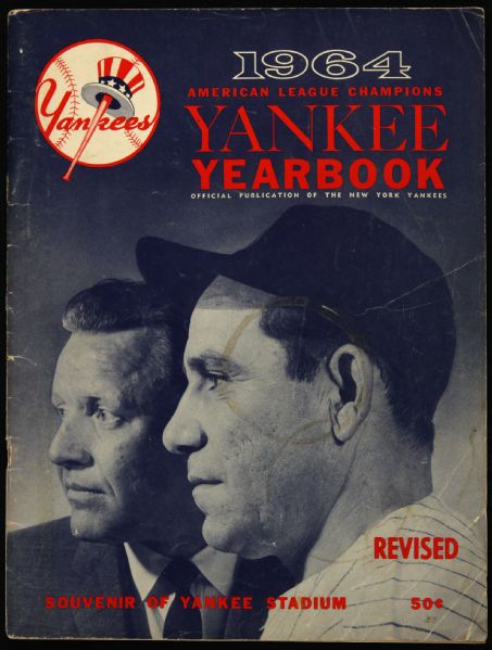 1964 New York Yankees Team Yearbook