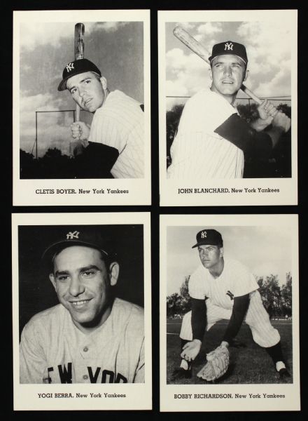 Lot Detail - 1956-64 New York Yankees Picture Pack 5 x 7 Team Sets Jay ...