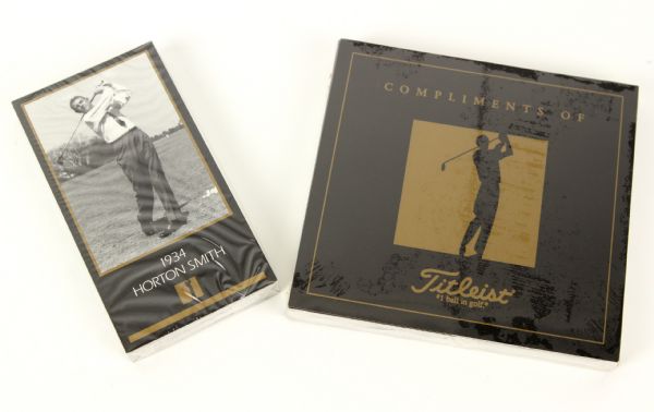 1993-97 Titleist Champions of Golf Masters Collection Trading Sets Sealed Sets (Lot of 2)