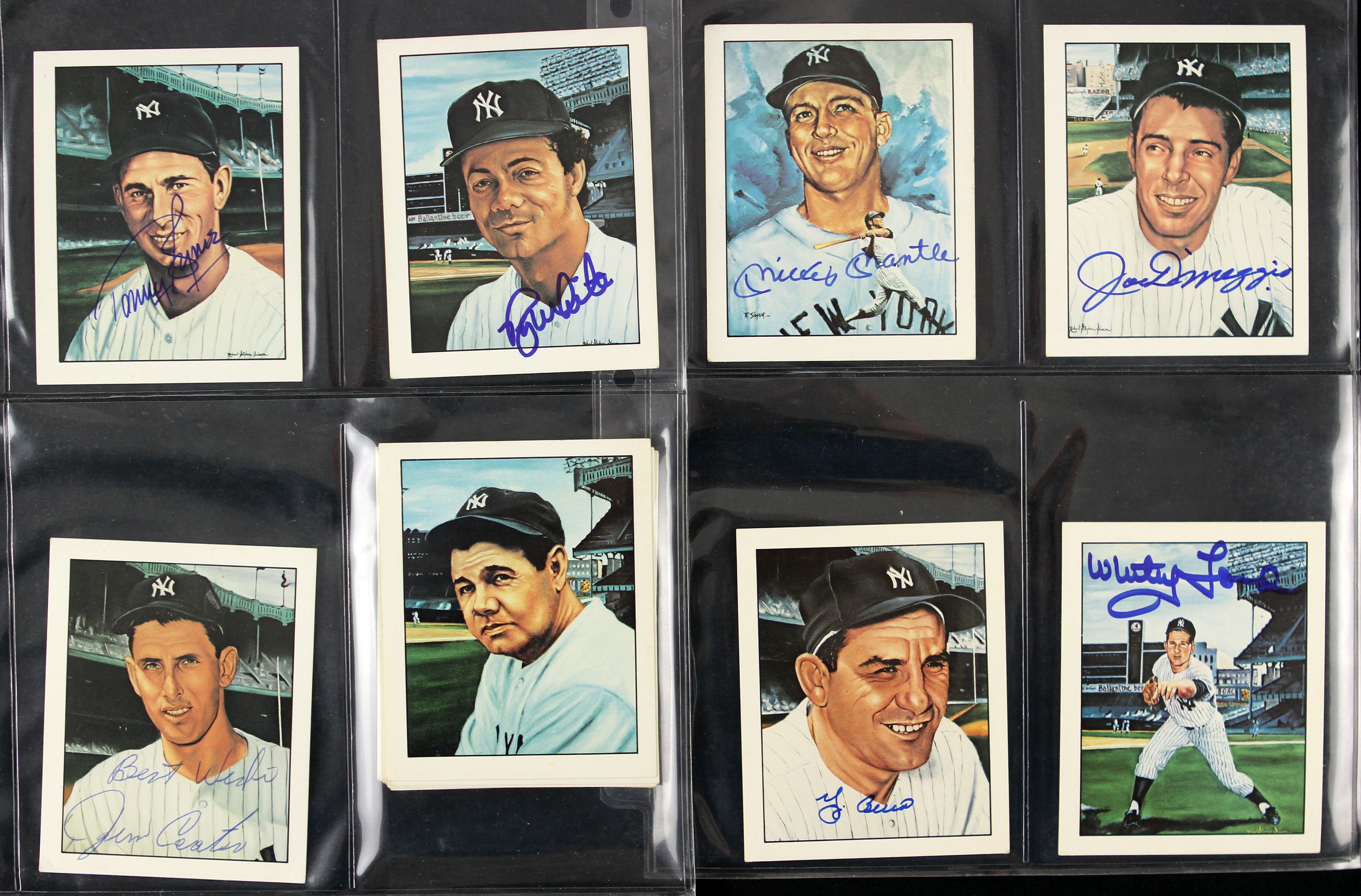 Lot Detail - 1983 Phil Rizzuto Game Worn and Signed New York