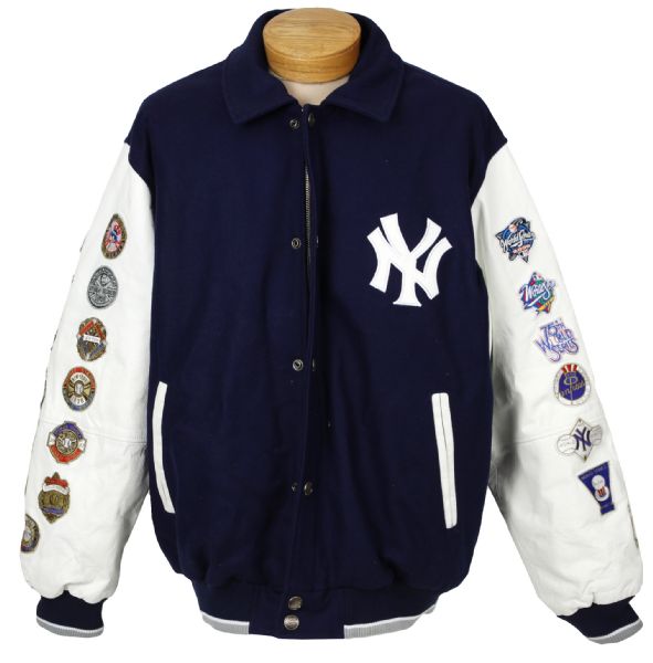 2000-01 New York Yankees 26-World Series Champion Jacket 61 Movie Hat