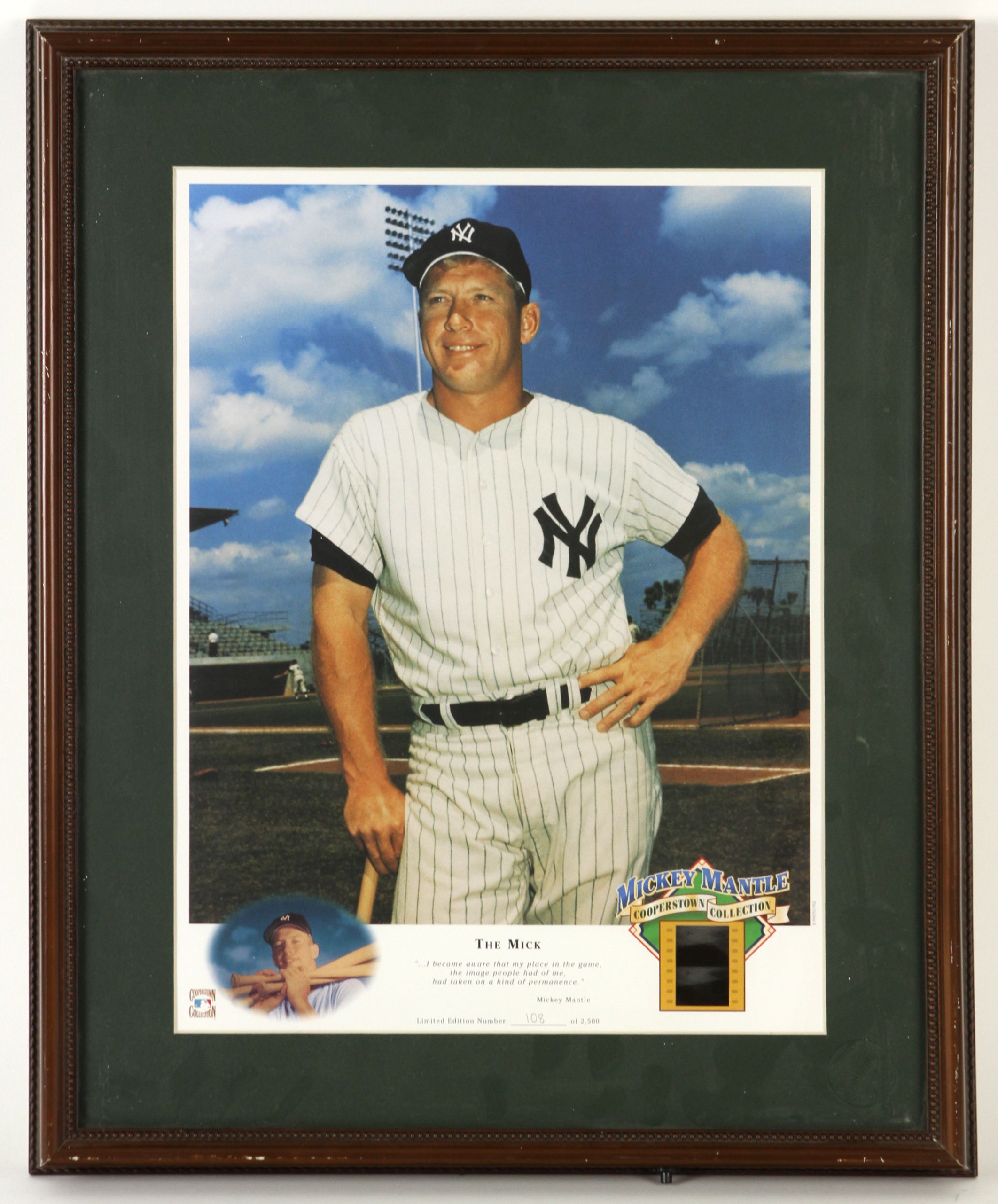 Lot Detail - 1990's Mickey Mantle New York Yankees 18