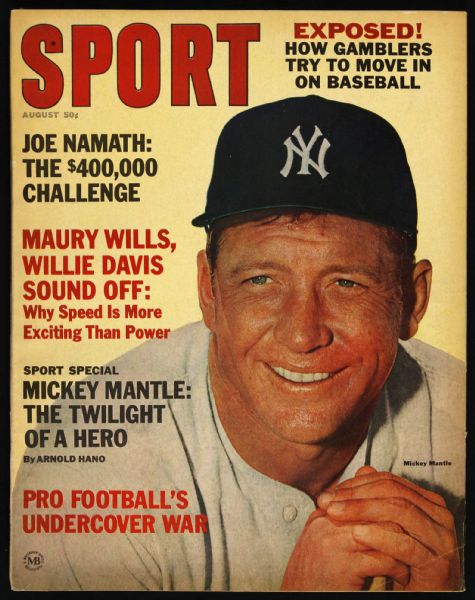 1965 Sport Magazine w/ Mickey Mantle on Cover