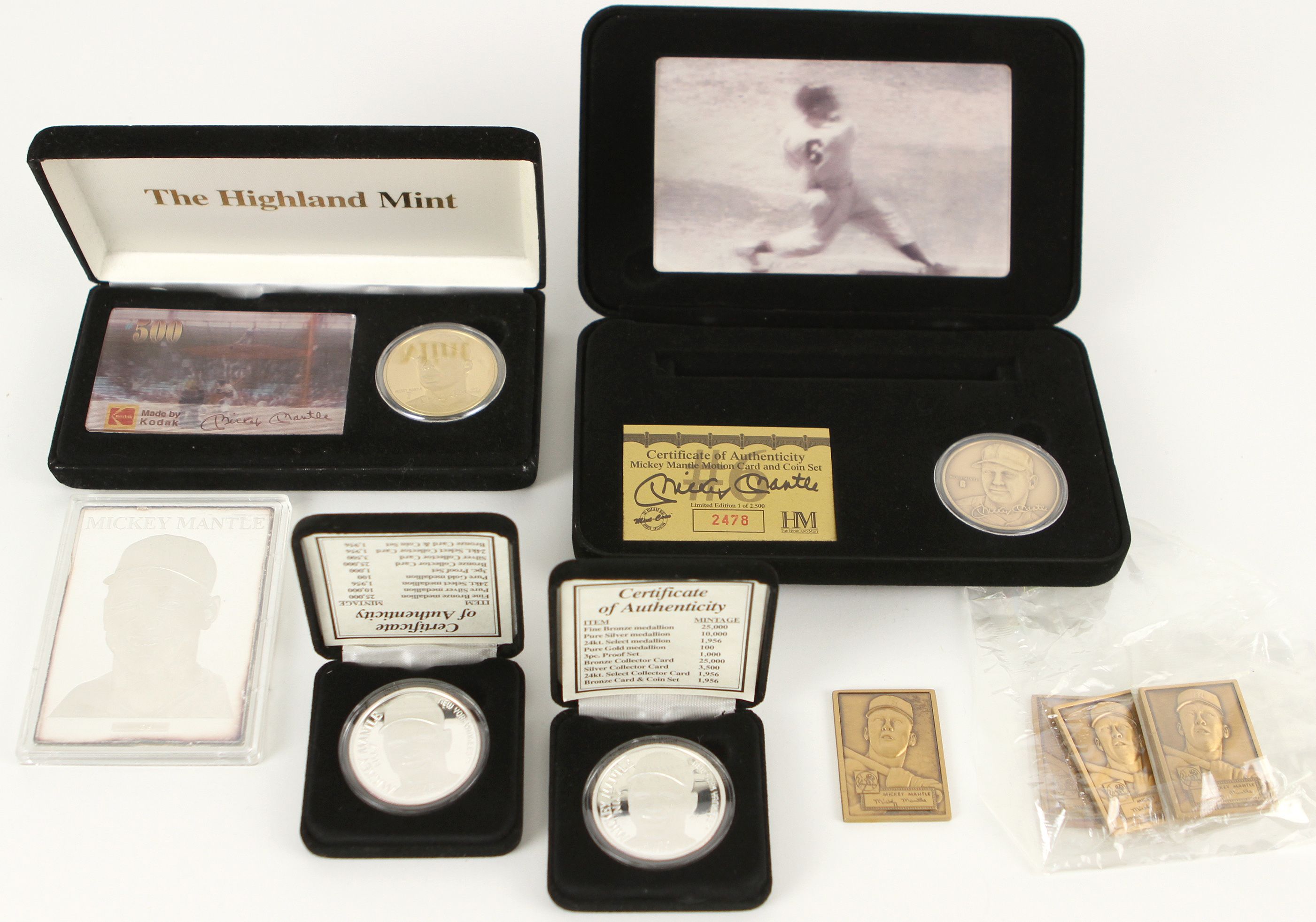 The Highland Mint | New York Yankees Silver Coin Photo Mint