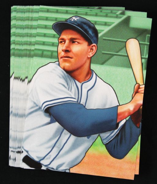 2006 Mel Ott New York Giants Baseball Sluggers 4" x 6" Postcard Collection - Lot of 45