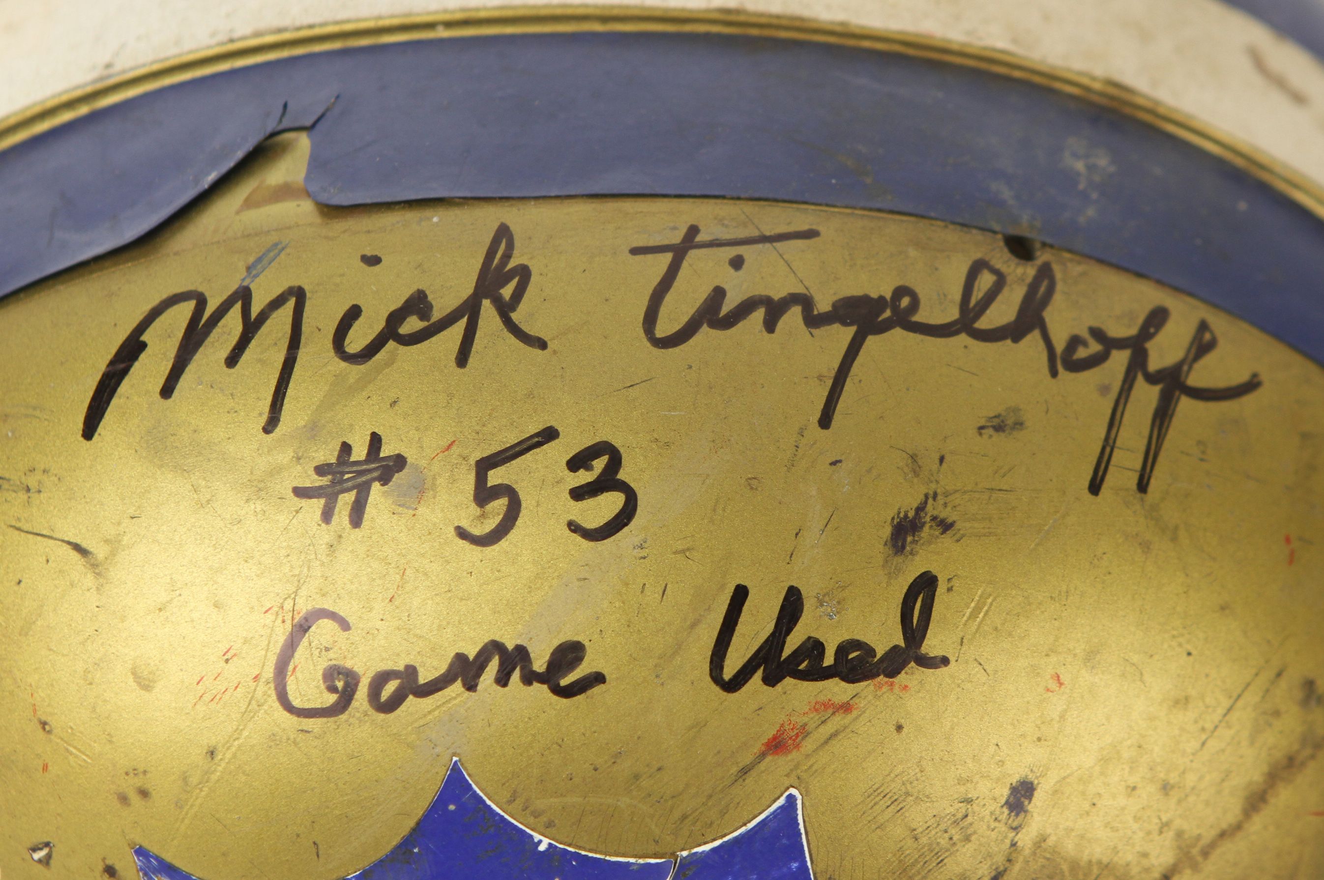 Lot Detail - Early 1970s Mick Tingelhoff Minnesota Vikings Game-Used &  Autographed Road Jersey (Team Repairs) (JSA)