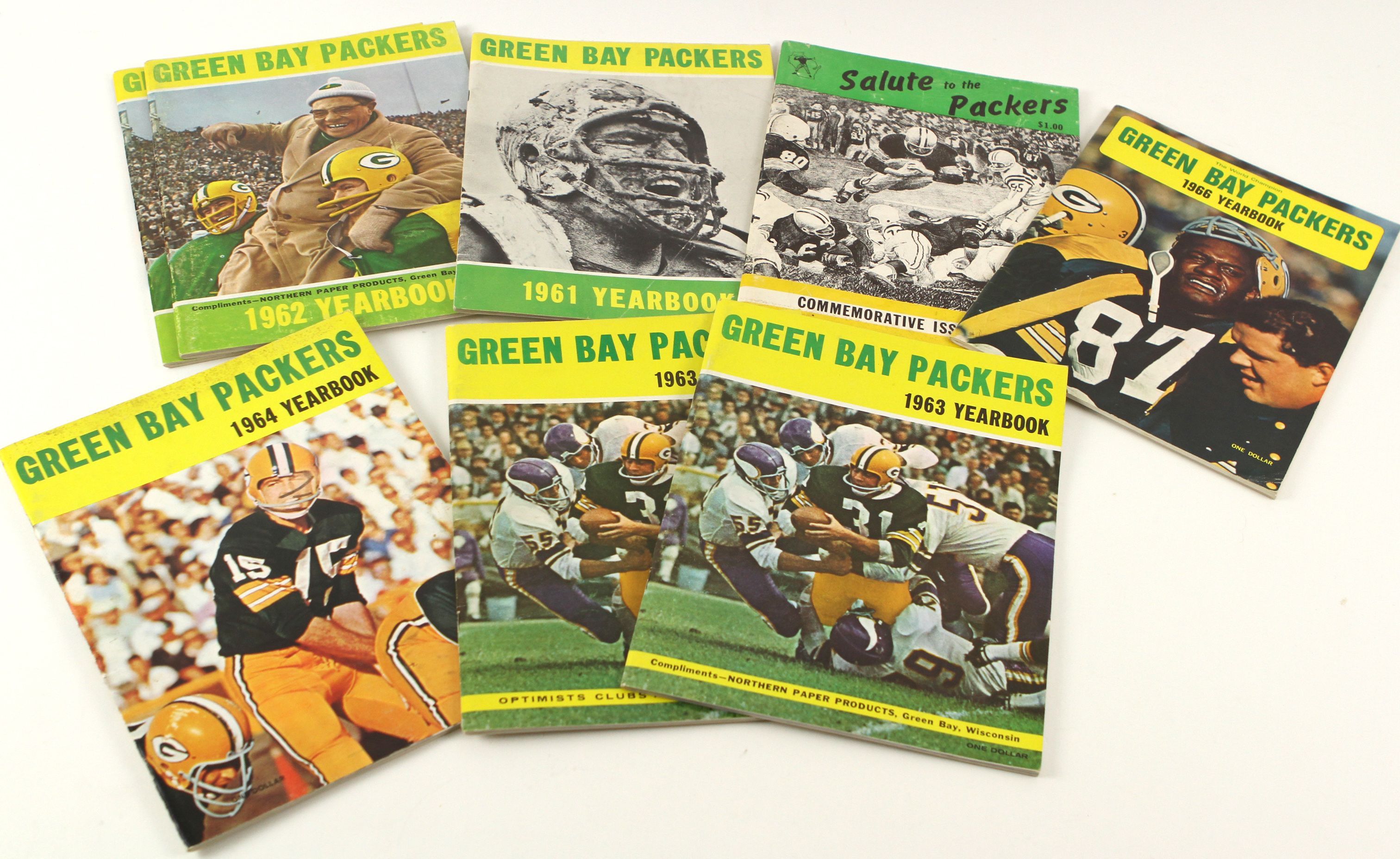 1973 Green Bay Packers NFL football Yearbook