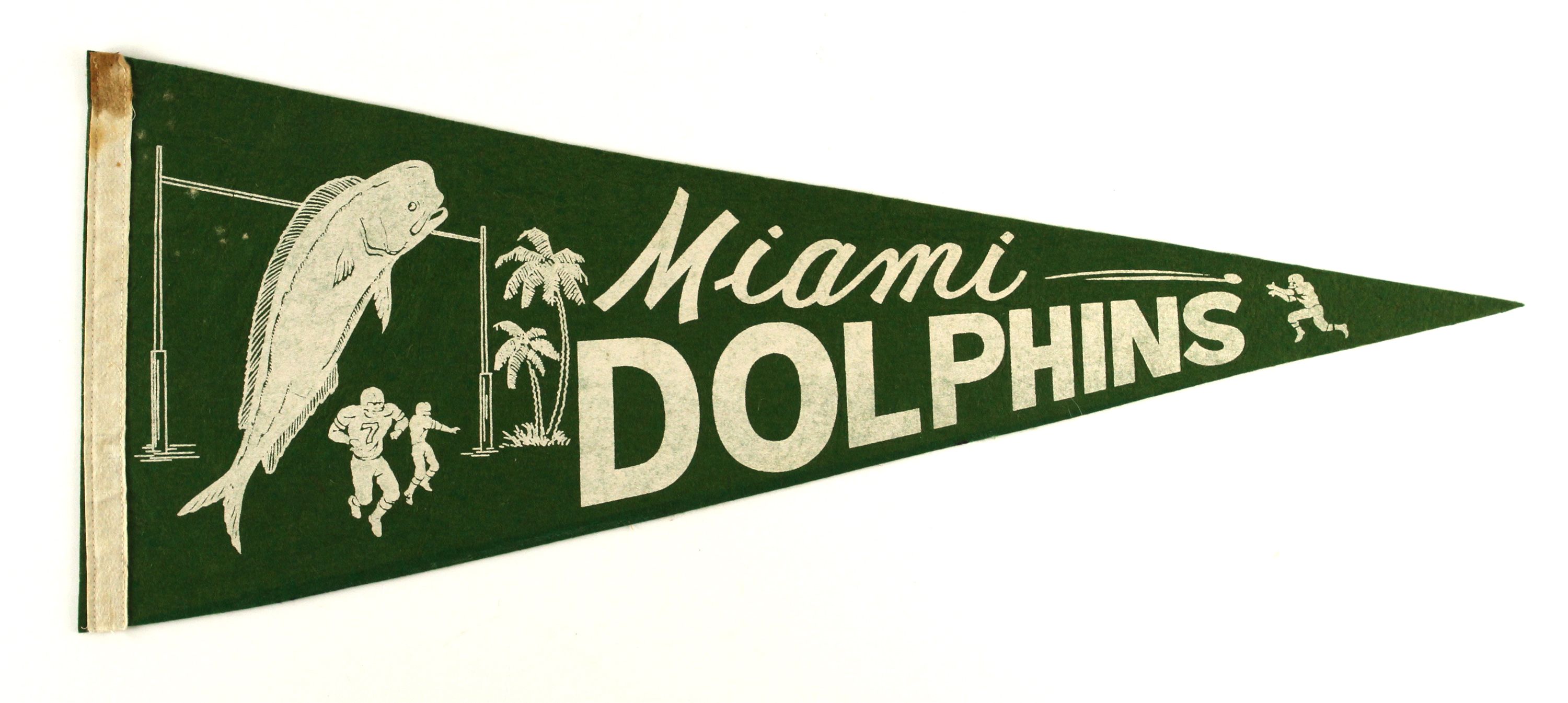 Lot Detail - 1966 Miami Dolphins First Year Full Size Pennant 29'