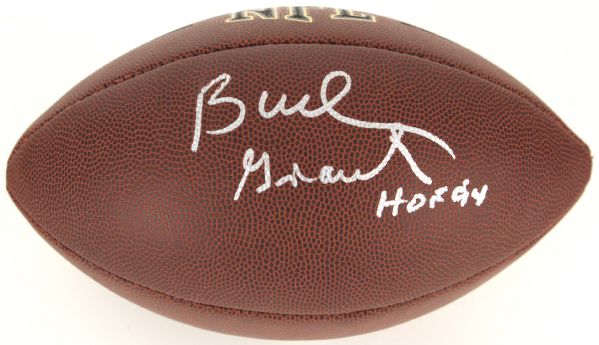 2000s Bud Grant Minnesota Vikings Signed Wilson Football (PSA/DNA)