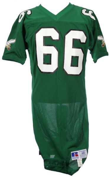 1985-87 Ken Reeves Philadelphia Eagles Home Jersey (MEARS LOA)