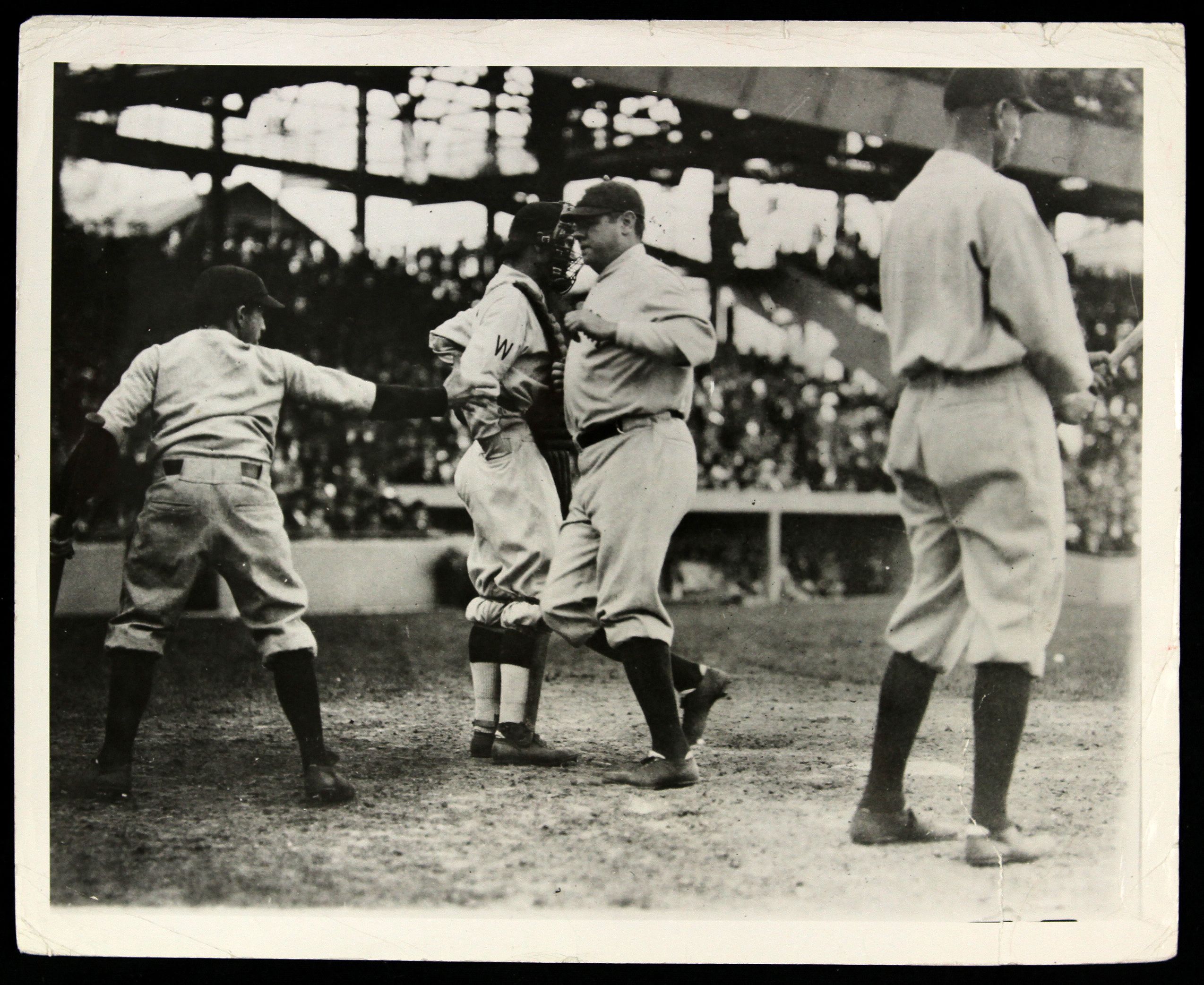 Lot Detail 1924 Babe Ruth New York Yankees Original 8 X 10 Photograph