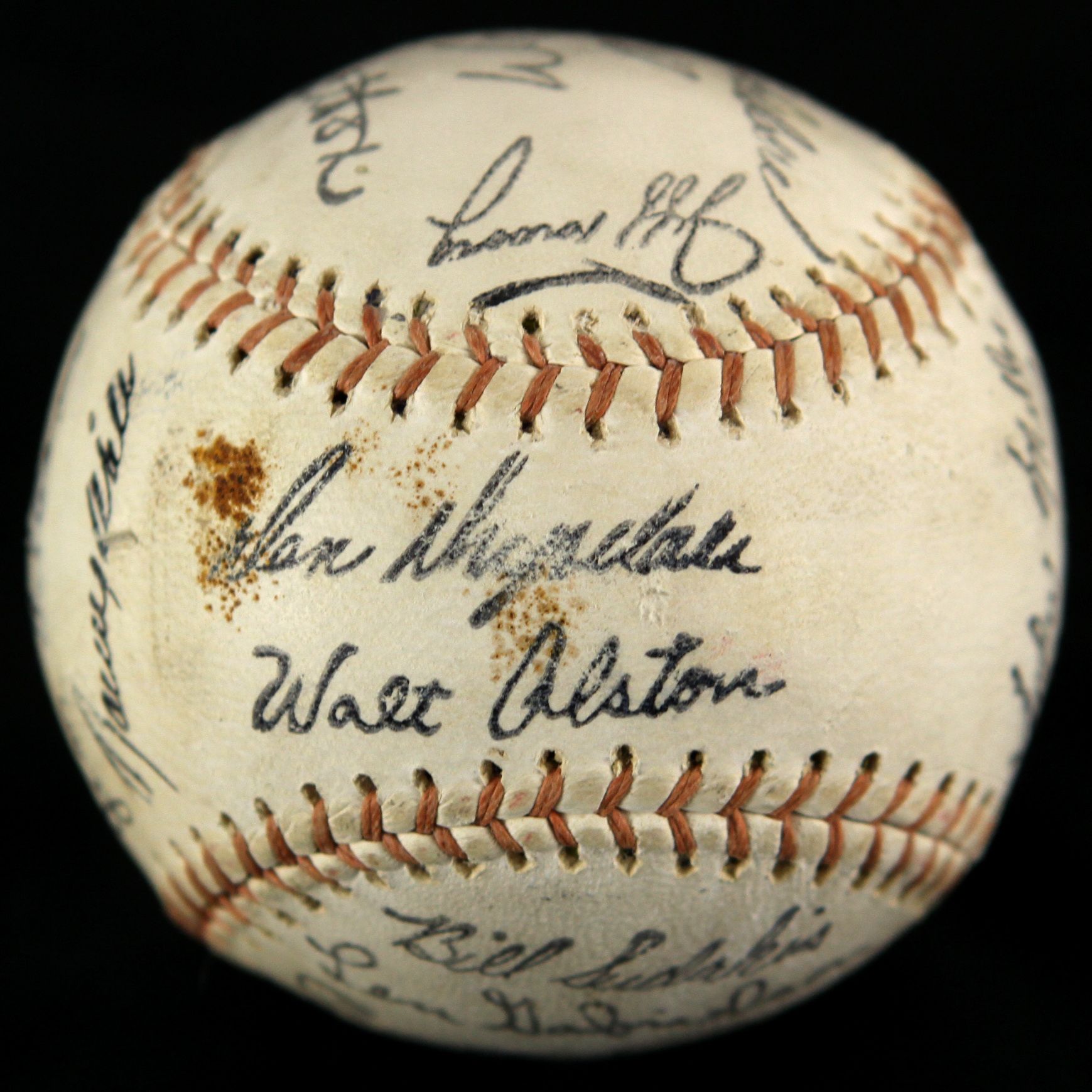 Lot Detail - 1927 New York Yankees Team Signed Baseball With