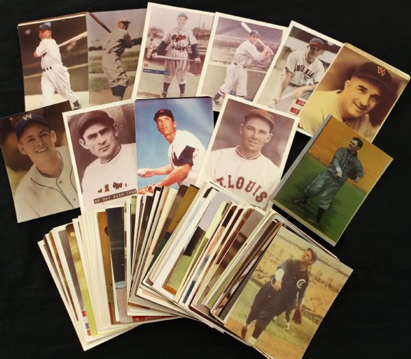 1980s Baseball Vintage Photography 3.5" x 5" Modern Reproduction Collection - Lot of 82