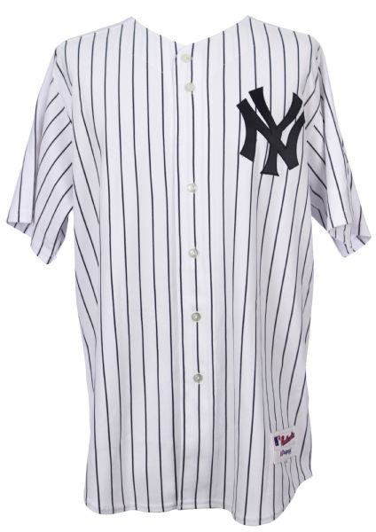 2009 Mark Teixeira New York Yankees Home Jersey (MEARS LOA)