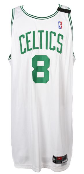 2000-01 Antoine Walker Boston Celtics Game Worn Home Jersey (MEARS LOA)