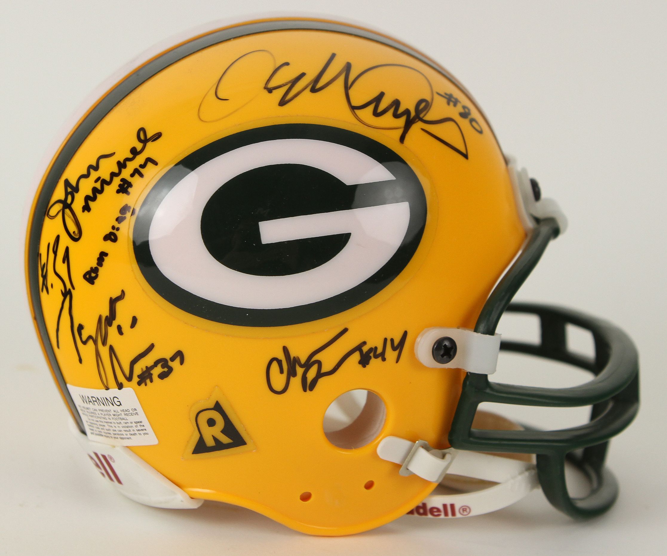 James Lofton Green Bay Packers Signed Mini Helmet Jsa