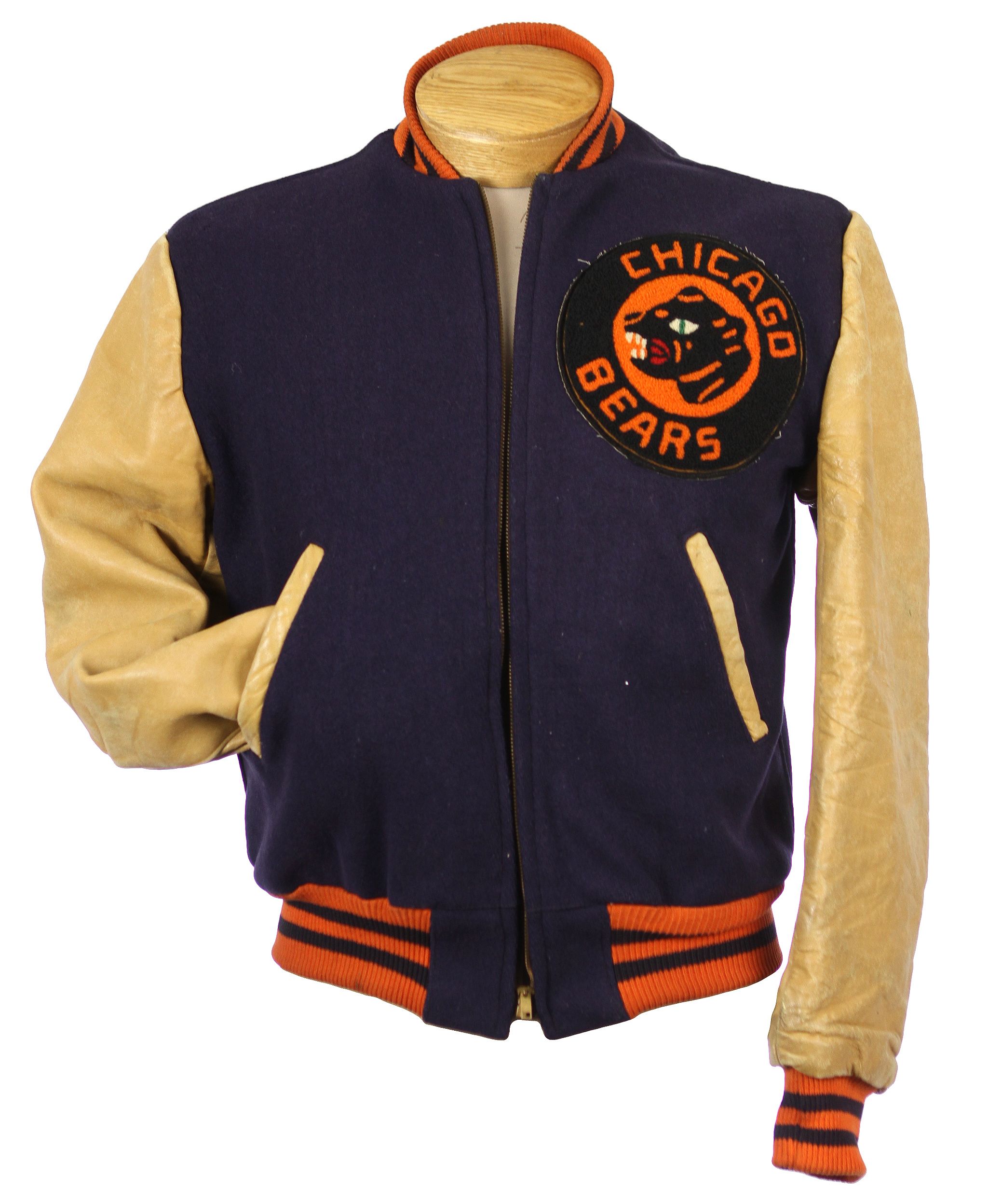 Lot Detail - 1950's Chicago Bears Game Worn Sideline Jacket (MEARS LOA)