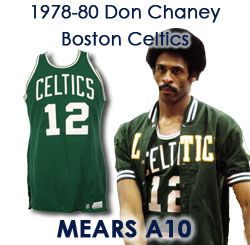 1978-80 Don Chaney Boston Celtics Game Worn Road Jersey (MEARS LOA)