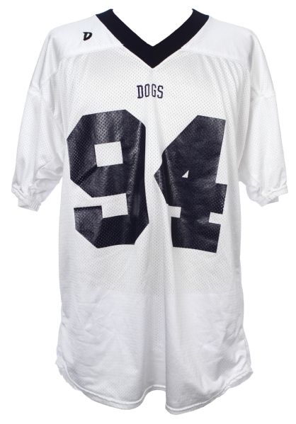 2000s Butler Bulldogs #94 Game Worn Road Football Jersey (MEARS LOA)