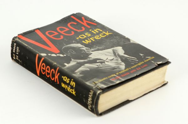 1962 Bill Veeck "Veeck - as in Wreck" Signed Autobiography (JSA)